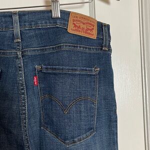 724 High Rise Straight Levi's Jeans Ankle Crop 32x26